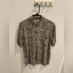 Kenny Flowers The Night Out Short Sleeve Shirt size M